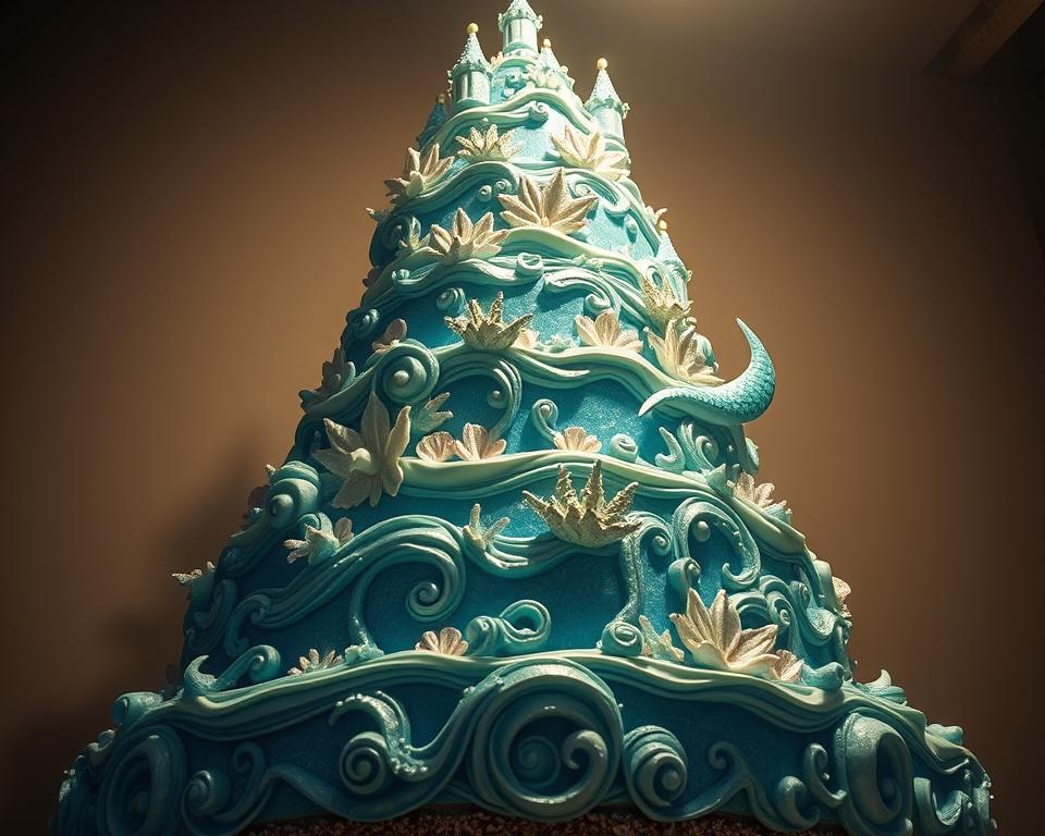 My Bake Studio's Mermaid Castle cake